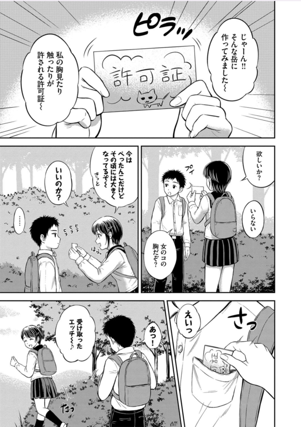 【エロ漫画初体験】誕生日プレゼントは処女まんこ♡好きな人にアイマスクをさせて童貞ちんぽを筆おろす処女ビッチちゃんがこちらです。