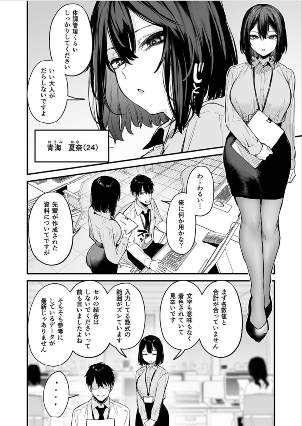 【エロ漫画OL】酔った勢いでツンツン爆乳女子がデレデレ女子に！？ラブホに誘われそのまま部下に種付けセックス！