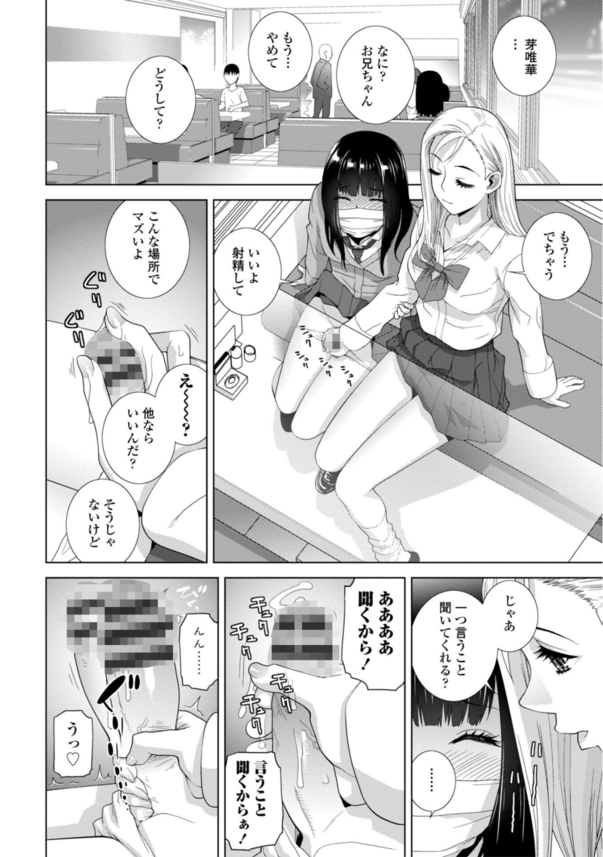 【エロ漫画近親相姦】義妹ちゃんの性玩具にされてしまった義兄くん、女装させられた挙句射精管理までされてしまう…！！